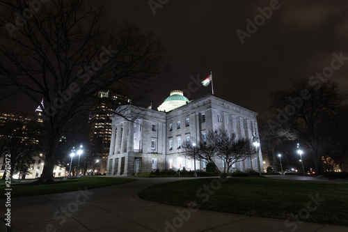 North Carolina Capitol Building at Night photo