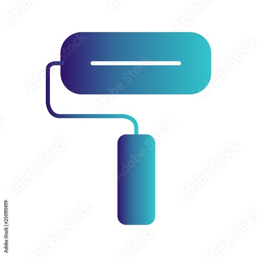 Vector Paint Roller Icon