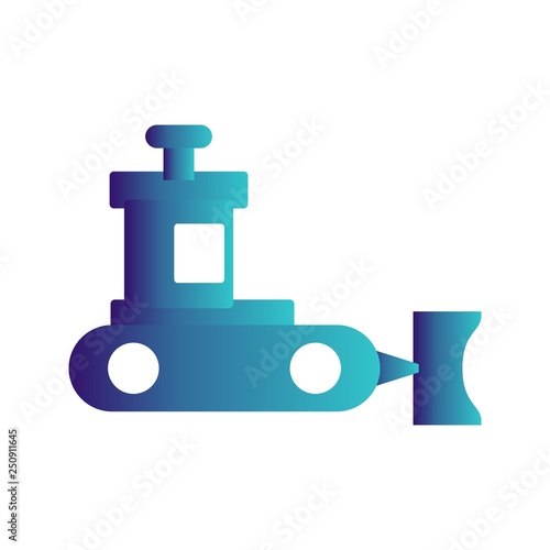Vector Snow plow Icon