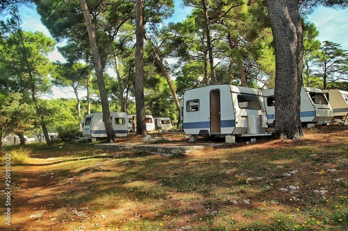 verlassener Campingplatz