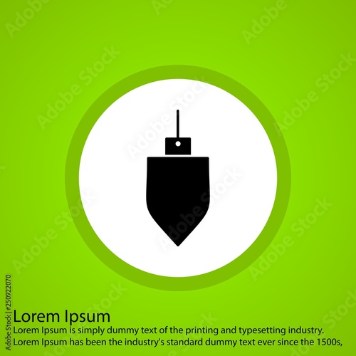  Vector Plumb bob Icon