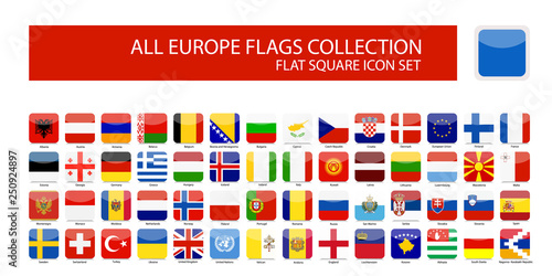 Flags of Europe - Full Vector Pack - Vector