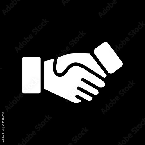 Vector Handshake Icon.