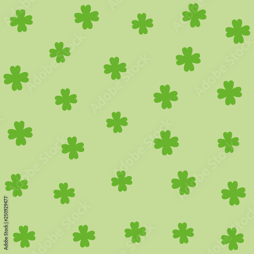 Shamrock clovers background