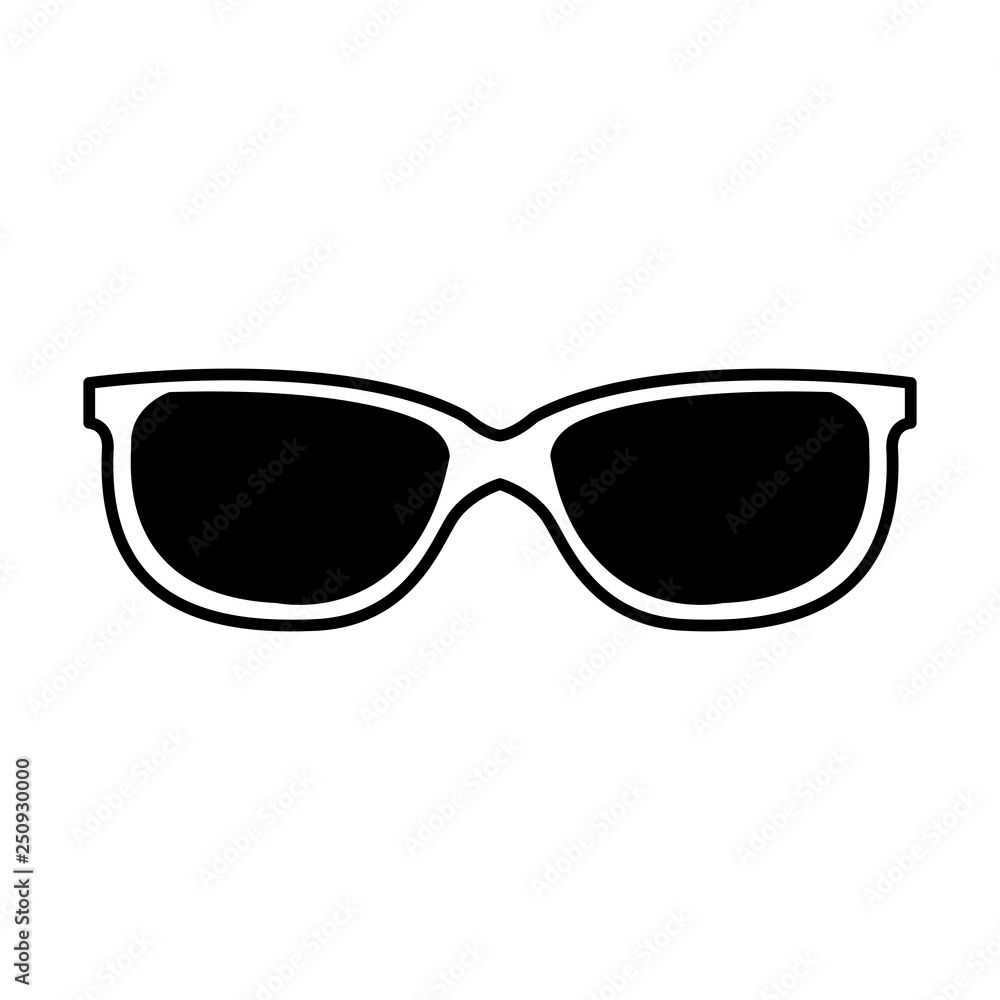 Fototapeta premium Fashion sunglasses isolated