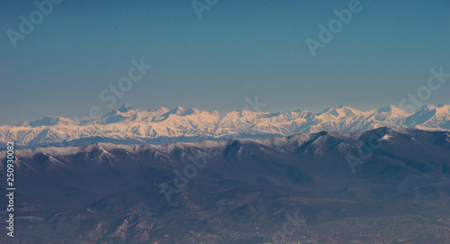 Mount of Kazbek over Tbilisi