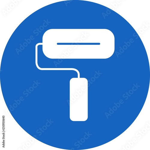 Vector Paint Roller Icon
