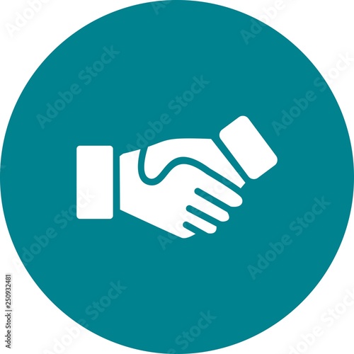 Vector Handshake Icon.