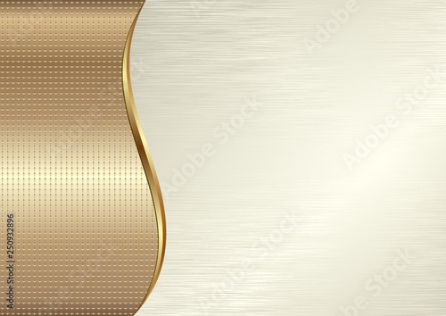 golden texture and creamy background