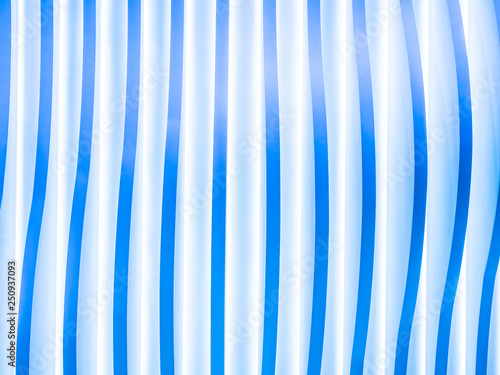 Vertical smooth curve blue ...