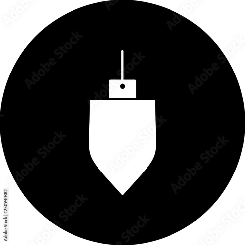  Vector Plumb bob Icon