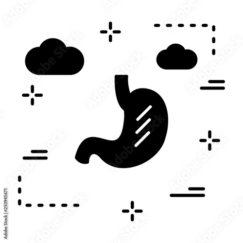 Vector Stomach Icon