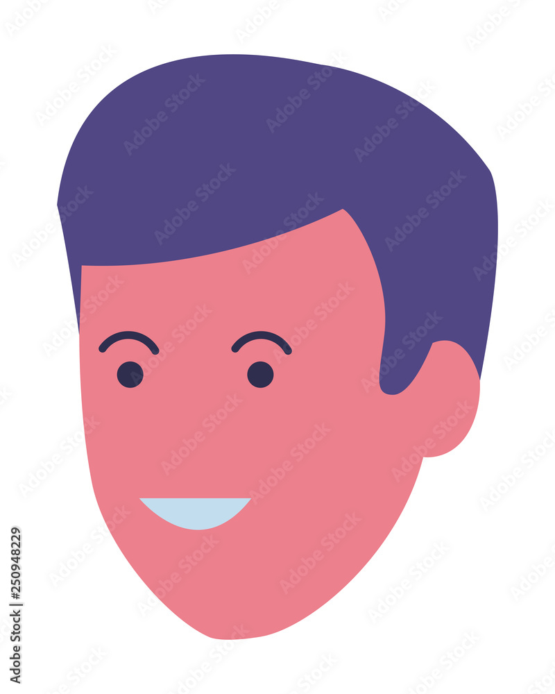 young man cartoon young man cartoon