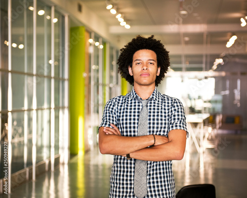 Portrait of office worker 