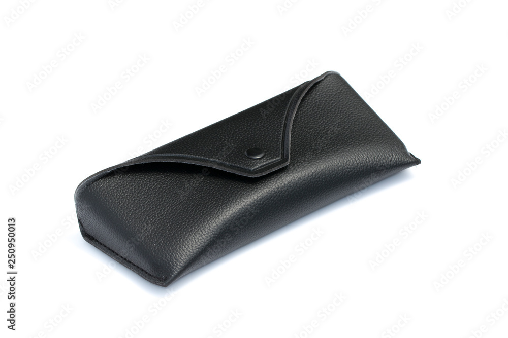 Image of black eye glasses box on a white background. Image of black eye glasses box on a white background.