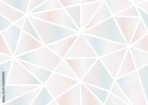 Abstract seamless poligon pattern. White mosaic background.