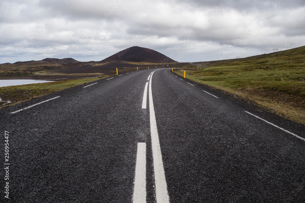 Image of road in Iceland. Image of road in Iceland.