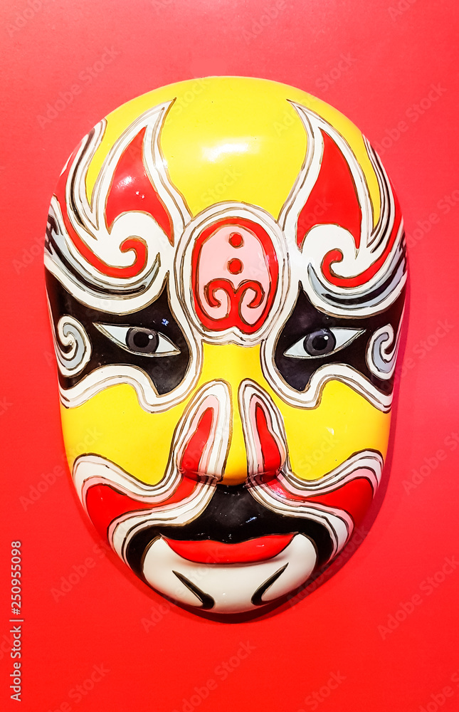 Chinese opera face Chinese opera face