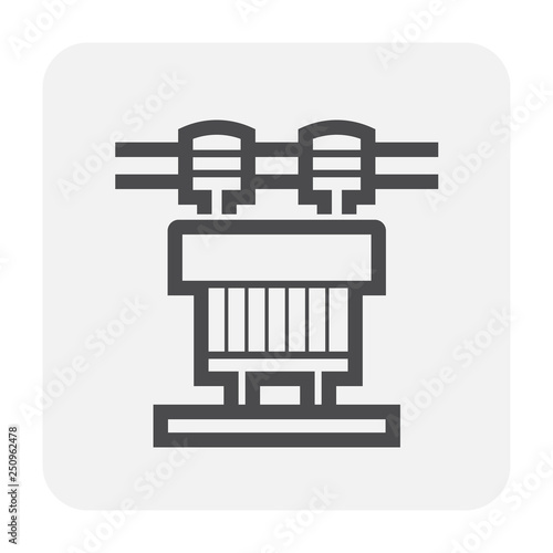 energy icon black