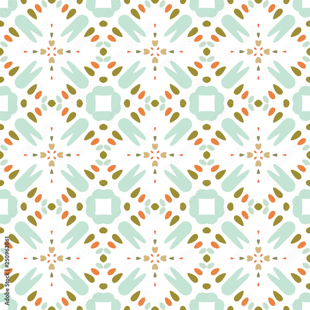 Seamless background pattern with a variety of multicolored lines.