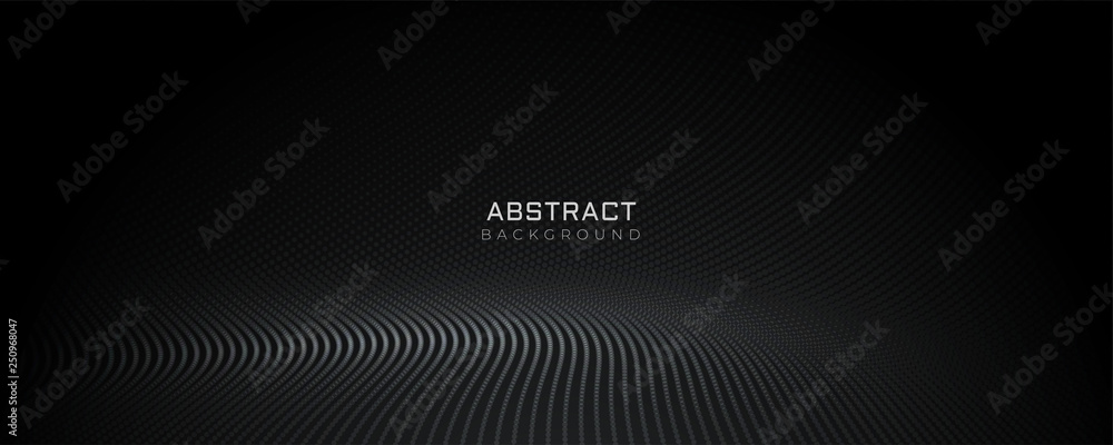 black particles floor banner design black particles floor banner design