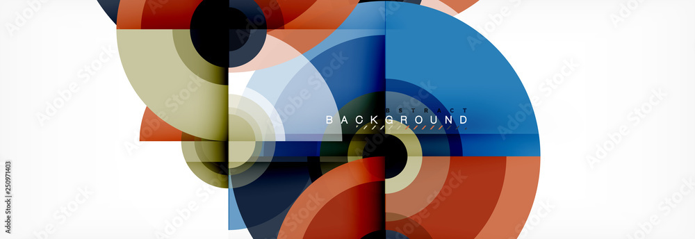 Abstract background circle design Abstract background circle design