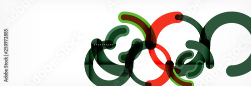 Circular lines design background