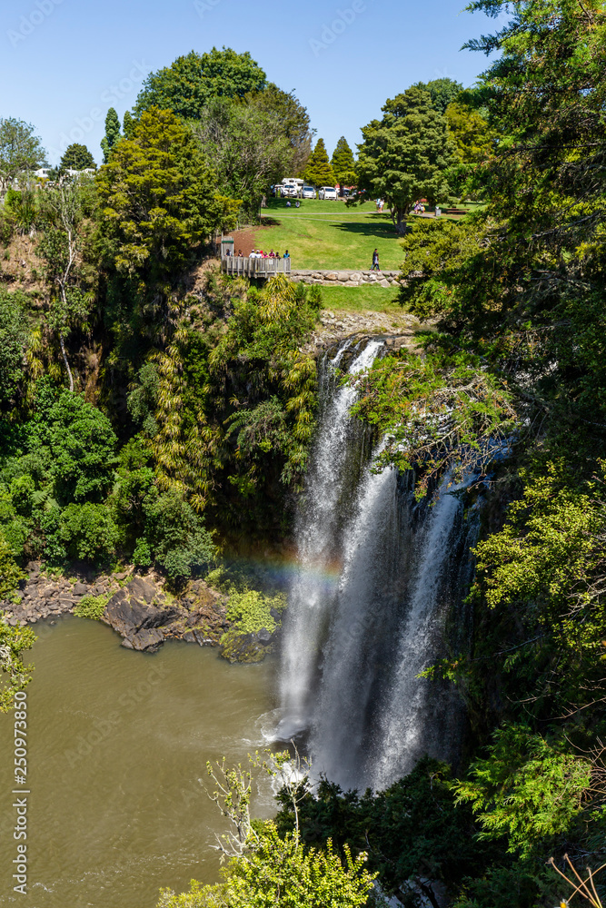 Whangarei Falls Scenic Reserve, New Zealand Whangarei Falls Scenic Reserve, New Zealand