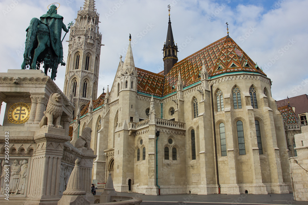 St. Matthias Cathedral in Budapest, Hungary