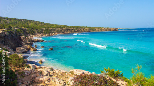 Cyprus. Sea beach landscape