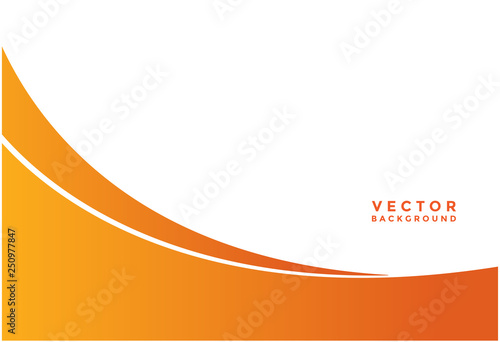 Orange background vector illustration lighting effect graphic for text and message board design infographic	