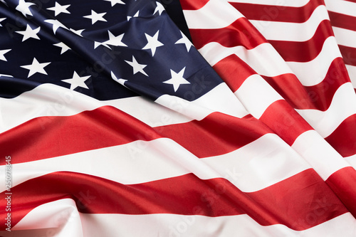 American flag waving background. Independence Day, Memorial Day, Labor Day - Image.