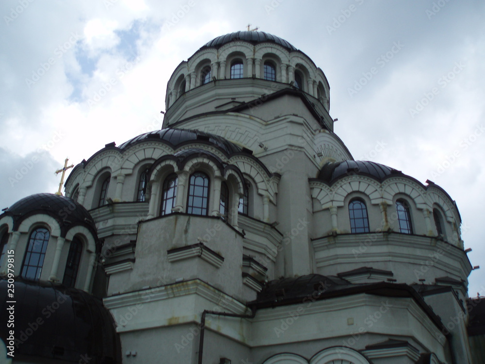 Fototapeta premium the temple in the Byzantine style