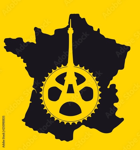 TOUR DE FRANCE MINIMAL POSTER