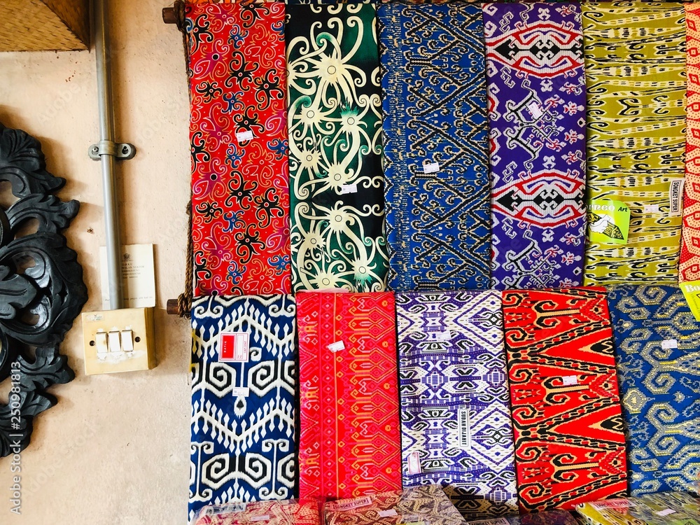 scarves for sale at the market scarves for sale at the market