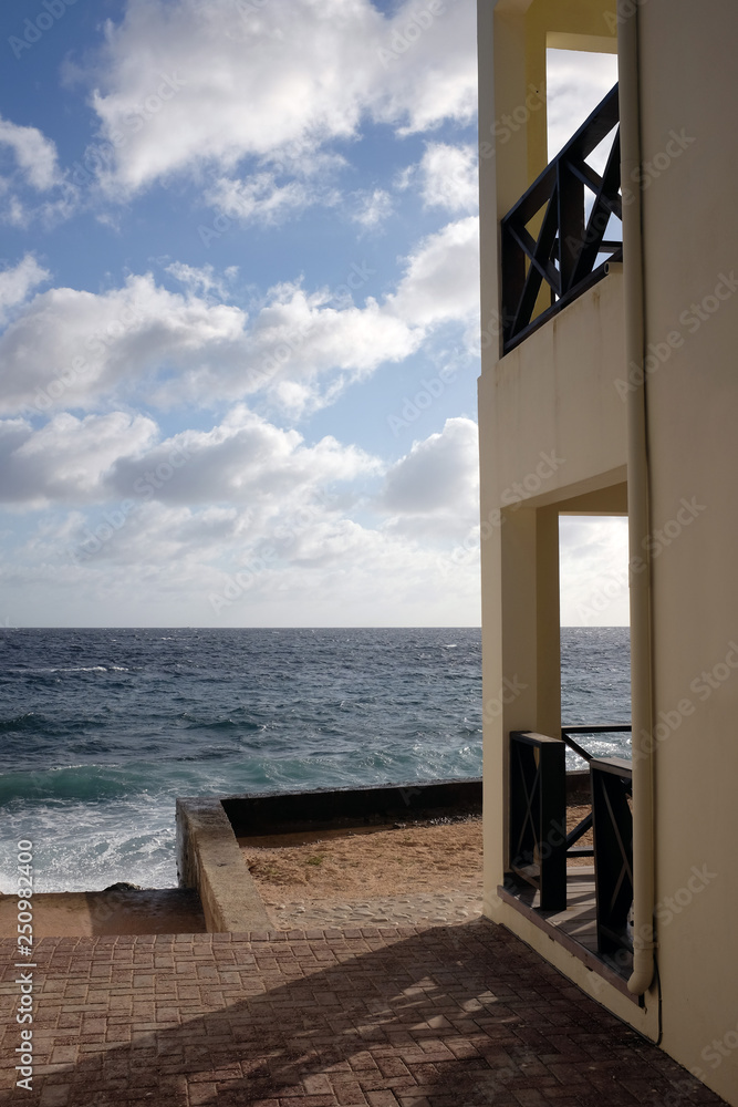 Caribbean waterfront home