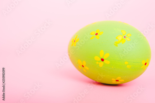 Beautiful Easter green egg color