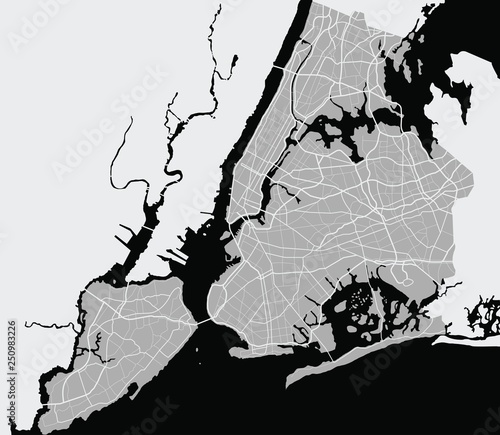 Map of Ny-York city