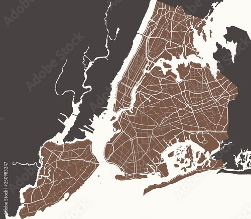 Map of Ny-York city