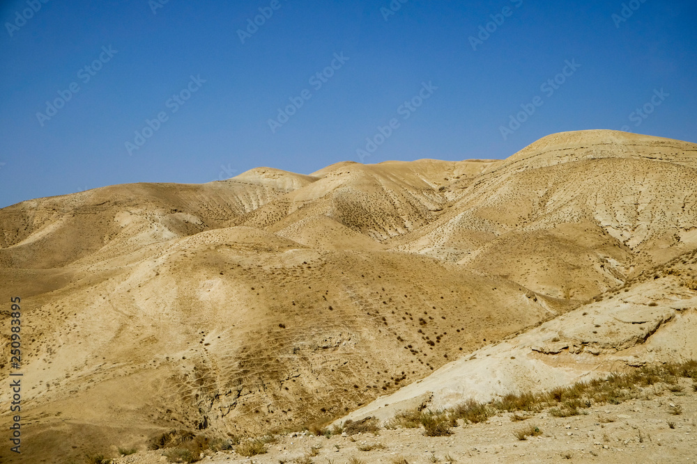 Desert landscape in the Judaean Desert, Israel. 13-09-2015 Desert landscape in the Judaean Desert, Israel. 13-09-2015