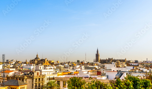 Panorama de Séville en Andalousie, Espagne