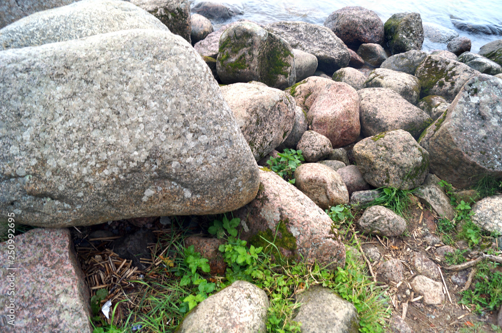  stones on the coast
