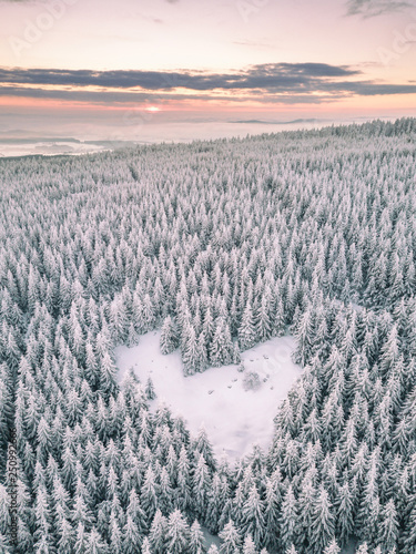 Schnee Herz
