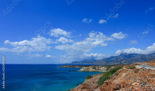 beautiful views of Crete, Greece 