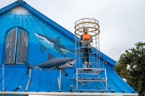 Hermanus is a seaside town southeast of Cape Town unspoiled nature of South Africa