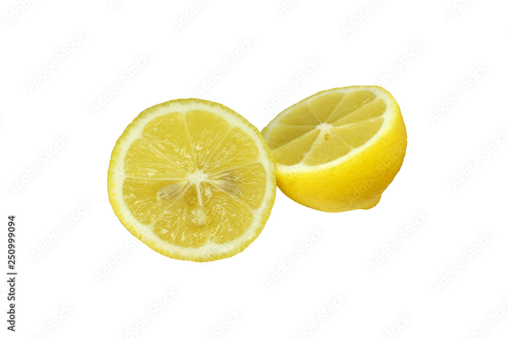 lemon isolated on white background