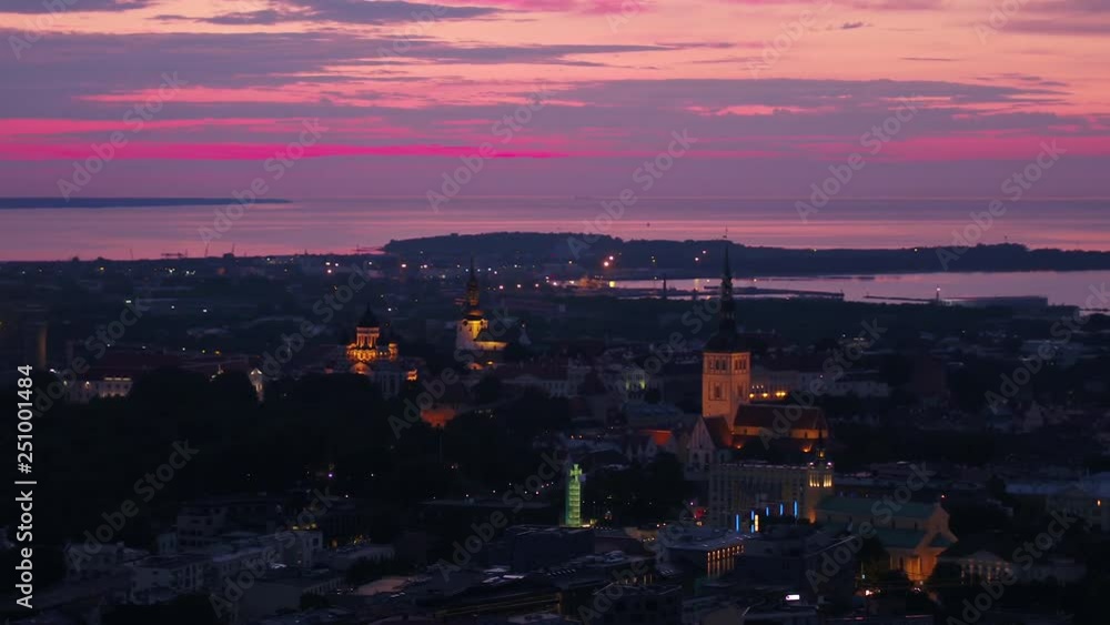 Aerial Estonia Tallinn June 2018 Sunset 90mm Zoom 4K Inspire 2 Prores Aerial video of downtown Tallinn in Estonia at sunset with a zoom lens. Aerial Estonia Tallinn June 2018 Sunset 90mm Zoom 4K Inspire 2 Prores Aerial video of downtown Tallinn in Estonia at sunset with a zoom lens.