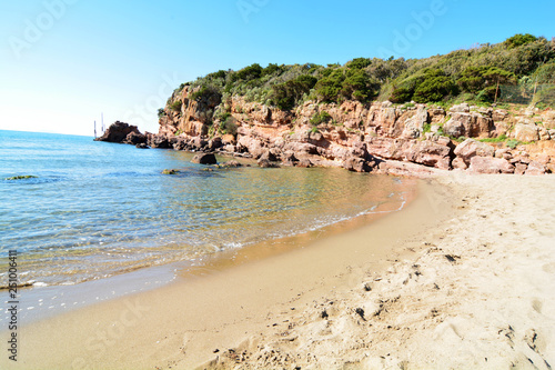Spiaggia roselle a Castiglione della pescaia, Toscana