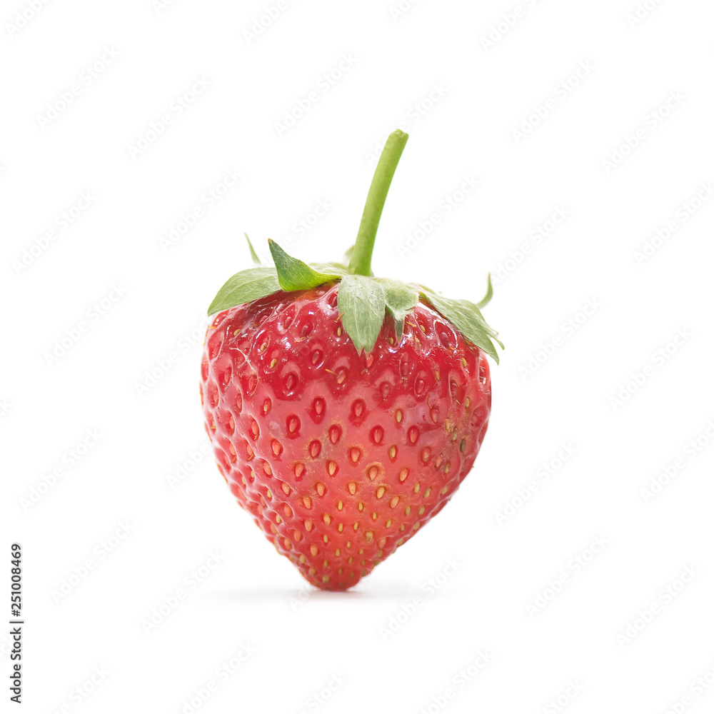 Ripe Strawberry isolate on white background Ripe Strawberry isolate on white background