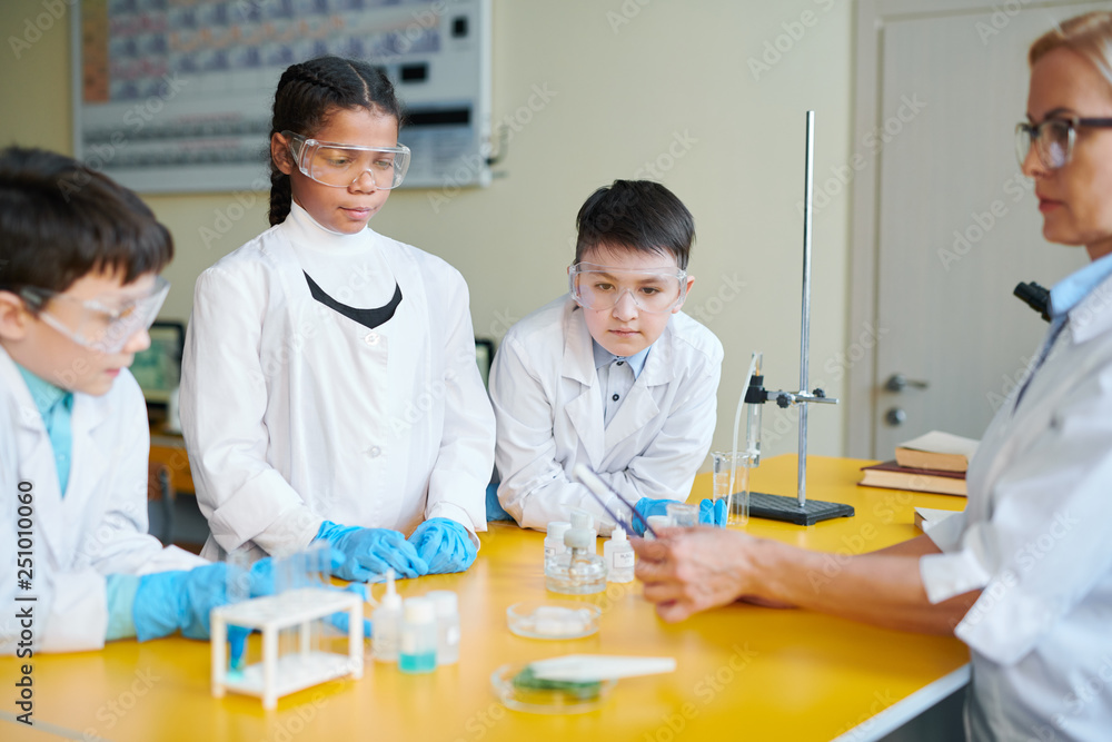 Studying chemical substance Studying chemical substance